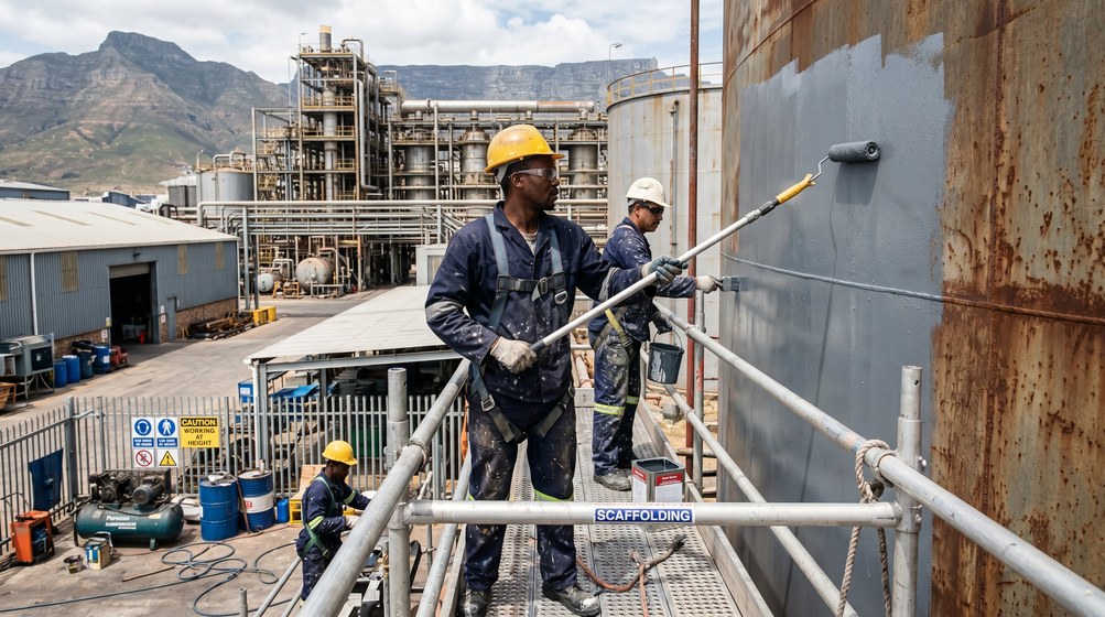 Professional factory painting contractors in Muizenberg - industrial coating specialists